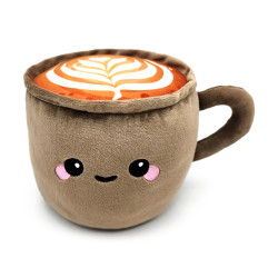 Microwavable Plush Lavender Heat Pack - Cappuccino Foodiemals