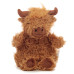 Microwavable Plush Lavender Heat Pack - Highland Coo