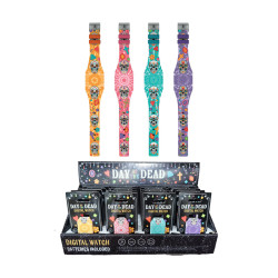 Silicone Digital Watch - Day of the Dead