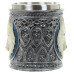 Decorative Tankard - White Wolf