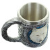 Decorative Tankard - White Wolf