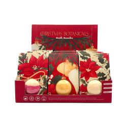 Handmade Bath Bomb in Gift Box - Christmas Botanicals