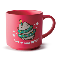 Large Porcelain Mug - Christmas Pusheen the Cat