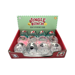 LED High Bounce Ball Toy - Jingle Bunch Christmas