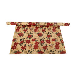 Wrapping Paper 3m Roll - Christmas Botanicals